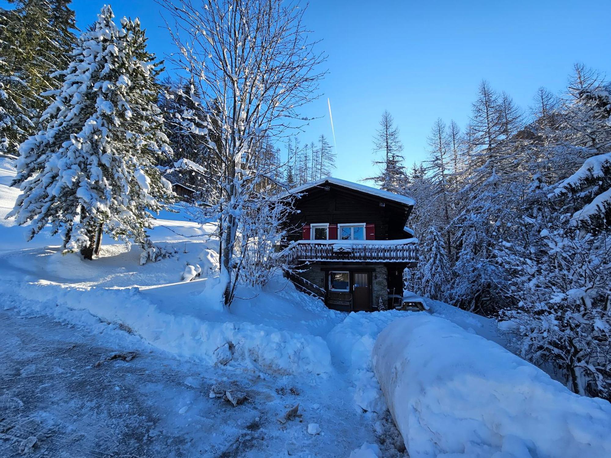 Bovernier Petit Chalet Rustique Et Bucolique מראה חיצוני תמונה